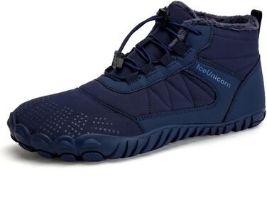 Зимові черевики IceUnicorn: теплі, з підкладкою, для жінок та чоловіків (39 EU, темно-синій)
