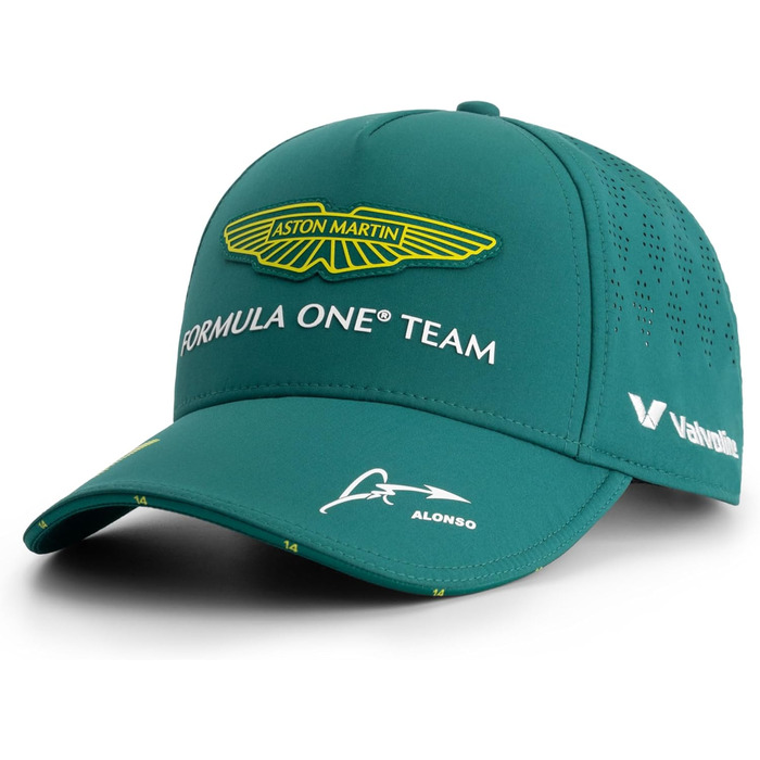Кепка Aston Martin F1 2025 Fernando Alonso, колір: зелений