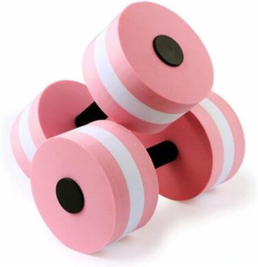 ММСЧБ Плаваючі гантелі для аквааеробіки, набір 2 шт. – рожеві