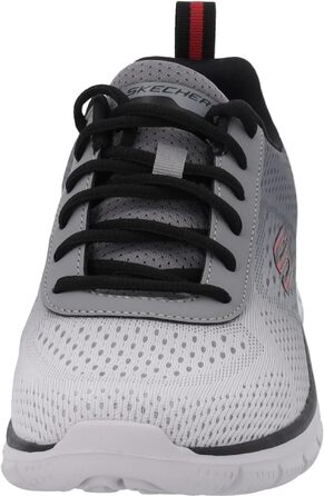 Чоловічі кросівки Skechers Max Cushioning Arch Fit (40 EU, сіро-чорні) — анатомічна підтримка та амортизація