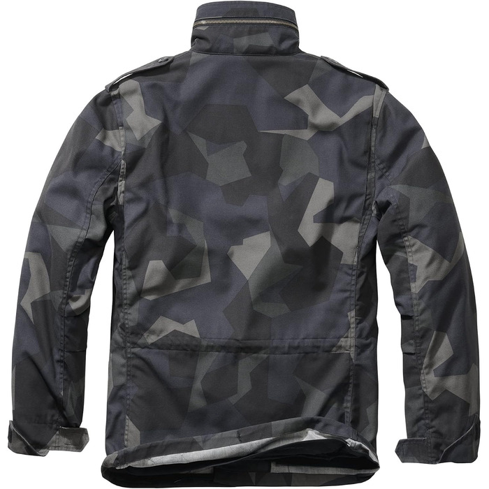 Куртка-парка Brandit M65 Classic військового стилю, темно-камуфляжна (M90 darkcamo), розміри S-7X