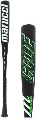 Бейсбольна бита Marucci Code для хлопчиків, 31' / 23 oz (Чорний)