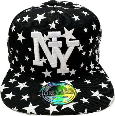 Дитяча кепка SNAPBACK USA J26 Kinder - бейсболка для спорту, чорна (один розмір)