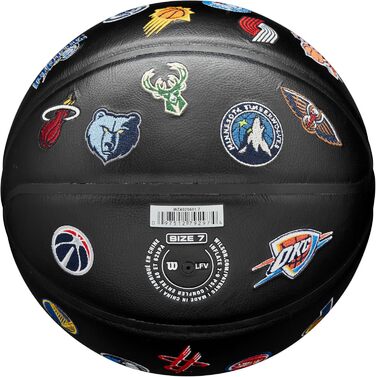 М'яч для баскетболу Wilson NBA All Team Premiere, офіційний, для зали та вулиці