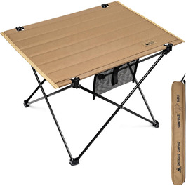 OneTigris CAMPMATE Стіл для кемпінгу складний, легкий, на 30 кг, Ranger Green (Kojote Brown)