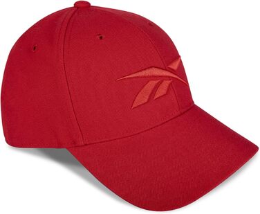 Кепка-бейсболка Reebok Unisex червоного кольору, універсальний розмір (Getaway Solids)