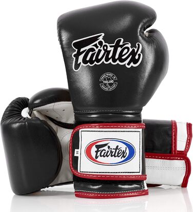 Боксерські рукавички Fairtex BGV9 для Муай Тай, важкий удар, мексиканський стиль, шкіра, для тренувань і спарингів, кікбоксинг, MMA, K1