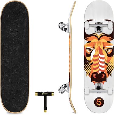 Скейтборд SKATRO Pro, 78.7 см, повний комплект, для дорослих, підлітків та дітей, для початківців, Buffalo