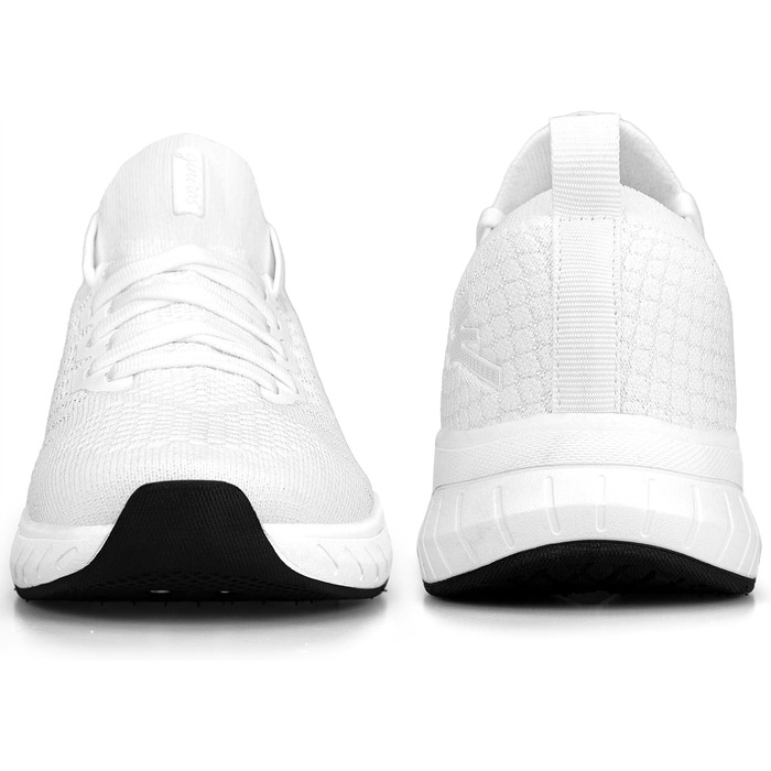 Жіночі спортивні кросівки для бігу та повсякденного носіння, білі, 42 EU