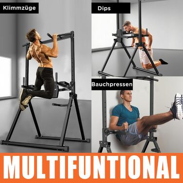 Power Tower DH FitLife: турнік, бруси для віджимань та стійка для штанги | Спортивна станція для дому