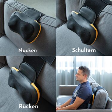 Belena Active Pro - електричний масажер для ніг з інфрачервоним прогрівом та 6 ротаційними насадками (Shiatsu)