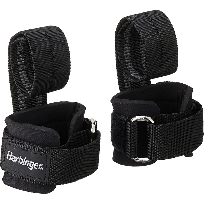 Ремінці для тяги Harbinger Big Grip з пряжкою, нековзкі, 29 см