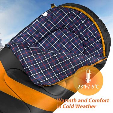 Чорний спальний мішок URPRO 1.6 кг з фланелі, 4 сезони, звичайний, водонепроникний, звичайний | З фланелі, звичайний, для відпочинку