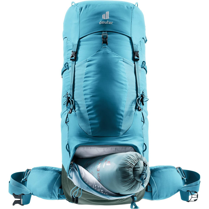 Жіночий трекінговий рюкзак Deuter Aircontact Lite 45+10 SL, легкий
