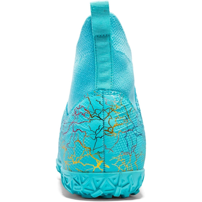 Футбольні бутси KUUK для штучного поля та залу: чоловічі, дитячі, для тренувань, AG, FG, TF, білі, зелені (40 EU)