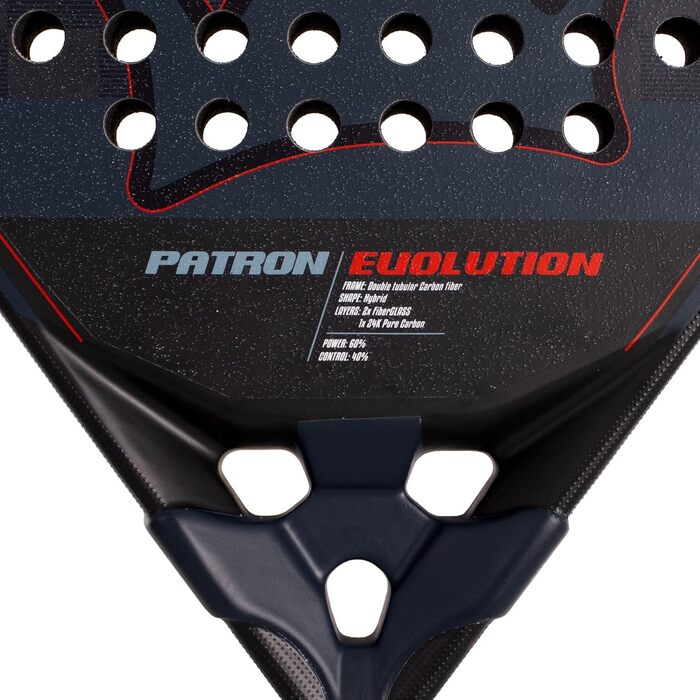 Ракетка для падел-тенісу Black Crown Patron Evolution 335-370 гр