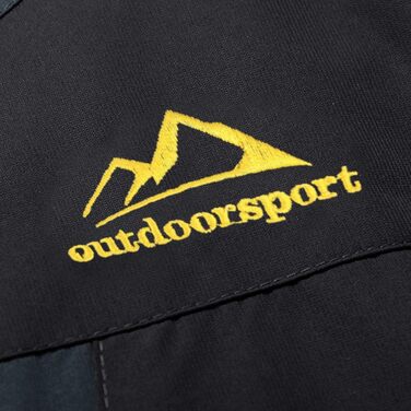 Чоловіча зимова флісова куртка MAGCOMSEN з підкладкою, для катання на лижах, Outdoor, вітронепроникна, водонепроникна, тепла, функціональна куртка з капюшоном для походів та кемпінгу (Чорний-Камуфляж, L)