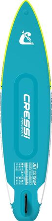 Надувна SUP-дошка Cressi iSUP комплект для дорослих, швидке накачування, аксесуари для транспортування, універсальна