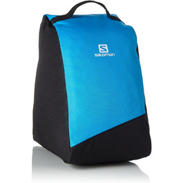 Сумка для гірськолижних черевиків Salomon ORIGINAL BOOT BAG 32 л, чорна/синя, 39x23x38 см