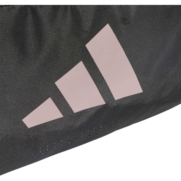 Спортивна сумка Adidas Defender Graphic для жінок, маленька, чорна (Black/preloved fig), універсальний розмір