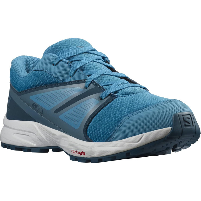 Дитячі трейлранні кросівки Salomon Sense Climasalomon Waterproof Barrier Reef White Legion Blue (35 EU)