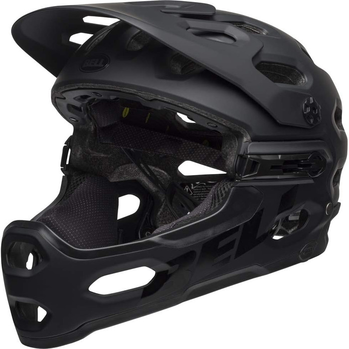 Велошолом BELL Super 3R MIPS для MTB, чорний/сірий, розмір L, 2022