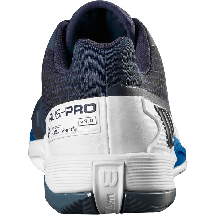 Кросівки для тенісу Wilson Rush Pro 4.0 Clay Navy/White/Blue 46 2/3 EU