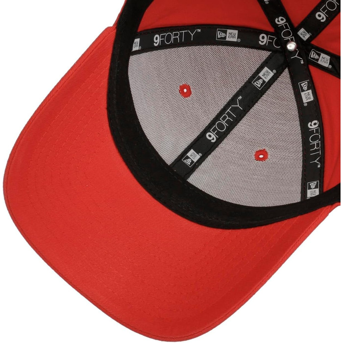 Кепка New Era 9Forty Yankees Essential - бейсболка з вигнутим козирком, червона, MLB, чоловіча