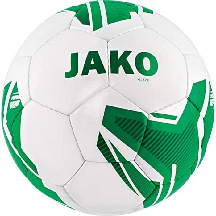 М'яч для гандболу Jako Lightball Glaze, біло-червоний, 350 г