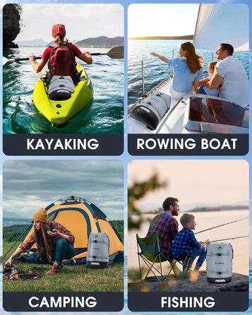 Водонепроникний рюкзак IDRYBAG 55L: для каякінгу, SUP, плавання та подорожей