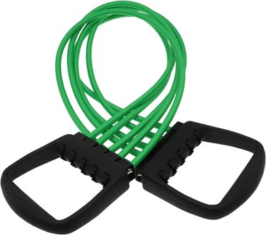 Deuser Expander Original з ручками, натуральний латекс, для силових тренувань, фітнесу, спорту, підтягувань, йоги, опір 25-125 кг, виготовлено в Німеччині