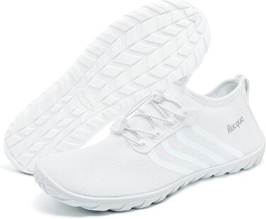 Водні черевики для плавання Raqua - чоловічі та жіночі, розмір 35-47, білі