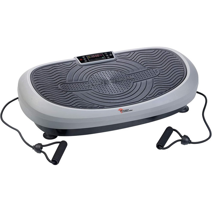 Віброплатформа Newgen Medicals 7-в-1: з осциляцією, експандером, до 120 кг (Vibrationsplatte, 3D віброплатформа з таймером)