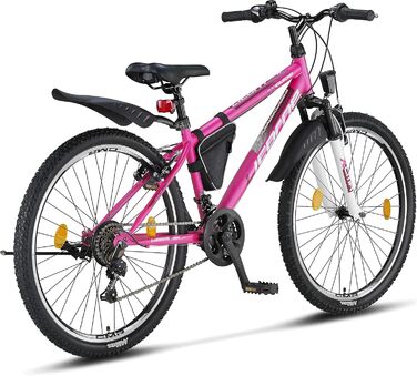 Гірський велосипед Licorne Bike Guide Premium 26 дюймів, 21 швидкість, для дівчат, хлопців, жінок та чоловіків