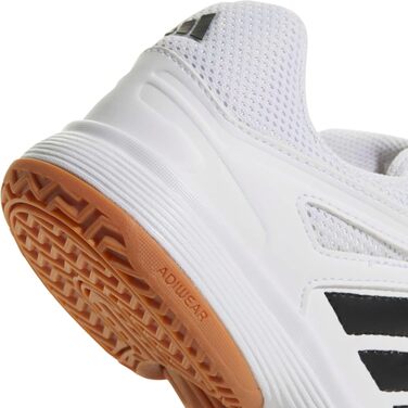 Дитячі кросівки Adidas Speedcourt Unisex для залу, білі/чорні, розмір 35 EU
