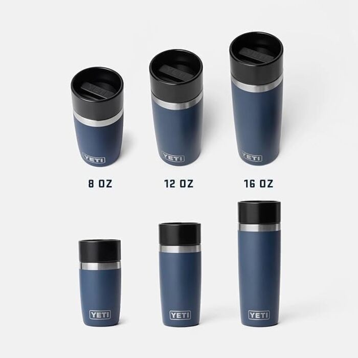 Термофляга YETI Rambler 12 oz (355 мл) з кришкою Commuter, чорна