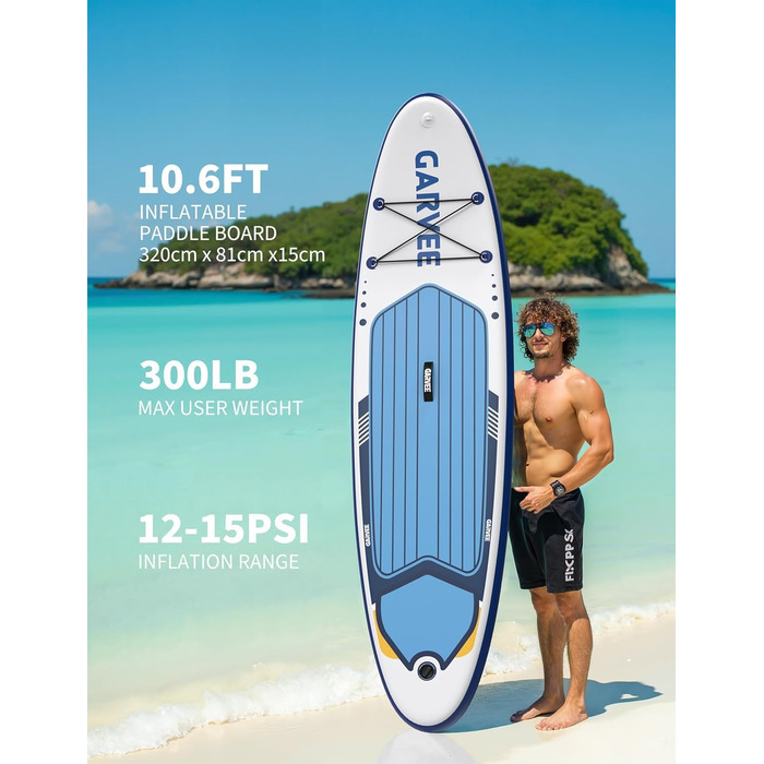 Надувний SUP (Stand Up Paddle Board) 10'6