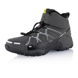 Черевики для ходьби жіночі та чоловічі, зимові, з утепленням, сірі та білі, 36 EU