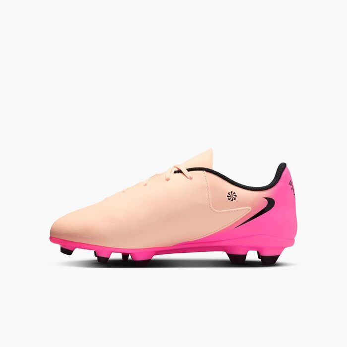 Дитячі кросівки Nike Phantom Gx 2 Club для футболу (36 EU, Crimson Tint Black Pink Blast)