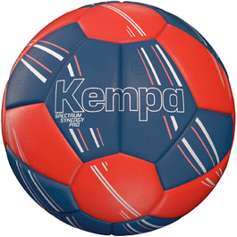 М'яч для гандболу Kempa Spectrum Synergy Pro 2 Ice сірий/флуоресцентний червоний