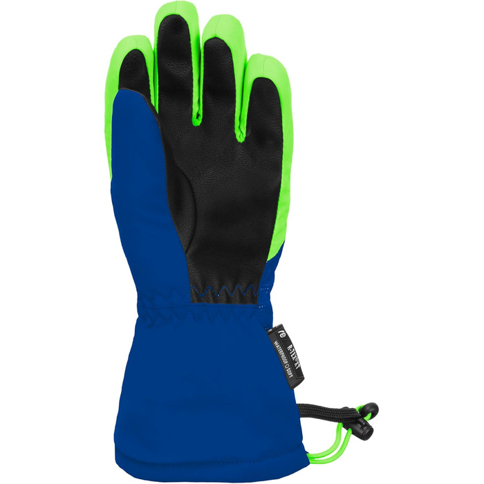 Дитячі зимові рукавички Reusch Maxi R-TEX XT водонепроникні та вітрозахисні, синьо-зелені, розмір IV (4-5 років)