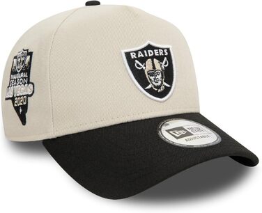 Кепка New Era NFL Las Vegas Raiders з регульованим розміром, бейсболка Trucker, вигнутий козирок, логотип команди