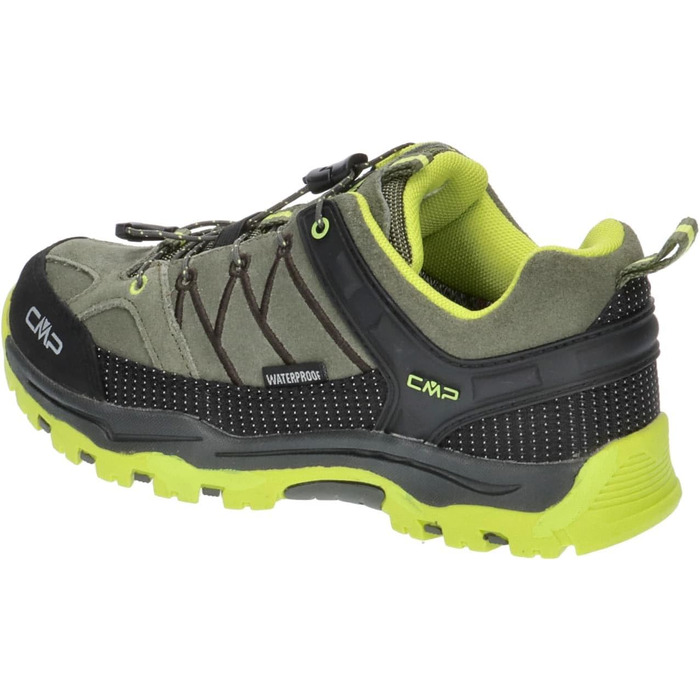 Дитячі трекінгові черевики CMP Rigel Low WP Kaki-Acido, 41