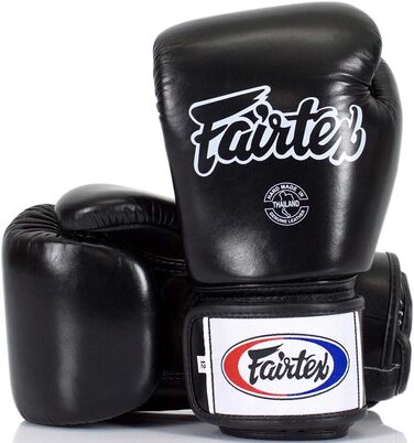 Боксерські рукавички Fairtex BGV-1 чорні для MMA, Муай Тай, Тайського боксу