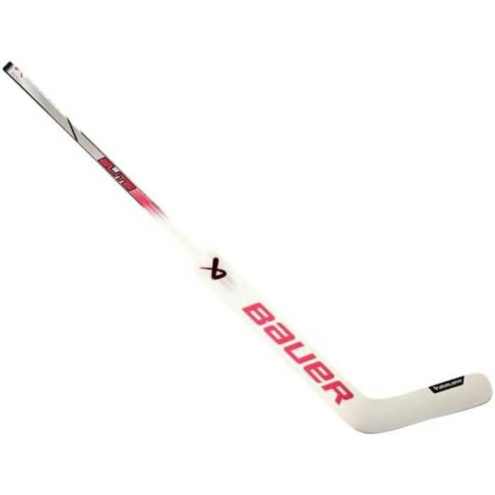 Воротарська ключка Bauer Elite Composite Senior ліва 25'' біло-червона, вигин P31