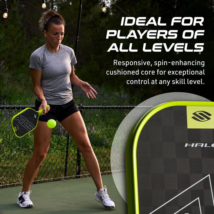 Паддл для піклболу Selkirk Sport 2025 XL (довгаста форма), контроль, зелений