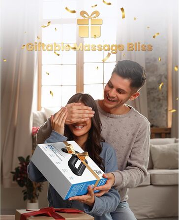 Масажер для м'язів Bob and Brad D6 Pro з OLED-екраном та великою амплітудою 16 мм, сумка в комплекті, чорний