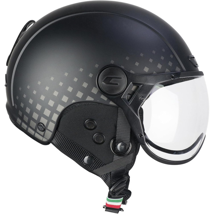 Лижний шолом CGM EBI для дорослих, унісекс, чорний-сірий, матовий, XXL (61 см)