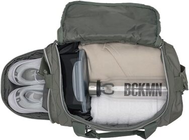 Спортивна сумка Beckmann Duffelbag зелена з ущільненням