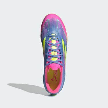 Футбольні бутси Adidas F50 League для штучного покриття (42 2/3 EU, Blue Fusion/Lucid Lemon/Lucid Pink)